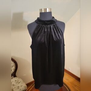 Black Velvet Top Size L